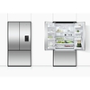 Fisher & Paykel RF540ANUX6 Series 7 American Fridge Freezer, Stainless Steel, E Rated,  Plumbed