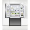Fisher & Paykel RF540ADUB7 Series 7 American Fridge Freezer, Black Stainless Steel, E Rated,  Plumbed
