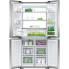 Fisher & Paykel Series 7 RF500QNUX1 American Fridge Freezer,  Plumbed, Stainless Steel, E Rated
