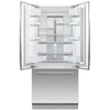 Fisher & Paykel RS80AU3 Integrated American Fridge Freezer, E Rated,  Plumbed