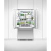 Fisher & Paykel RS90AU3 Integrated American Fridge Freezer, E Rated,  Plumbed