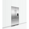 Fisher & Paykel RS90AU3 Integrated American Fridge Freezer, E Rated,  Plumbed