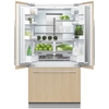 Fisher & Paykel RS90A3 Integrated American Fridge Freezer, E Rated,  Non-Plumbed