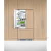Fisher & Paykel RS90A3 Integrated American Fridge Freezer, E Rated,  Non-Plumbed
