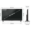 Sharp 2T-C40HD2225KB 40" Television