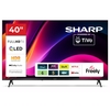 Sharp 2T-C40HE3245KB 40" QLED Smart Television, Full HD, Black, E Rated