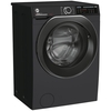 Hoover HW 412AMBCB/1-80 Washing Machine, 12kg, 1400 Spin, Black, A Rated