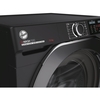 Hoover HW 412AMBCB/1-80 Washing Machine, 12kg, 1400 Spin, Black, A Rated