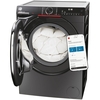 Hoover H7W 69MBCR Washing Machine, Graphite Grey, 9kg, 1600 Spin, A Rated