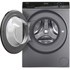 Haier HWD100-B14939SUK Washer Dryer, 10kg/6kg, 1400 Spin, Grey, D Rated