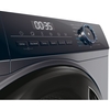 Haier HWD100-B14939SUK Washer Dryer, 10kg/6kg, 1400 Spin, Grey, D Rated