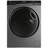 Haier HWD100-B14939SUK Washer Dryer, 10kg/6kg, 1400 Spin, Grey, D Rated