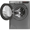 Hoover H3WPS4106TAMBR80 Washing Machine, 10kg, 1400 Spin, Grey, A Rated