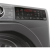 Hoover H3DPS4966TAMRR80 Washer Dryer, 9kg/6kg, 1400 Spin, Grey, E Rated