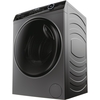 Haier HWD100B14959SNUK Washer Dryer, 10kg/6kg, 1400 Spin, Grey, A Rated