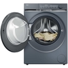 Haier HW100-B14387GUUK Washing Machine, 10kg, 1400 Spin, Grey, A Rated