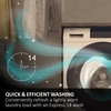 Haier HW100-B14367U-UK Washing Machine, 10kg, 1400 Spin, White, A Rated