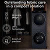Haier CLC108-GNU1-UK Washer Dryer, 10kg/8kg, 1400 Spin, Grey, A Rated