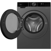 Hoover HGWD 4106B9GC-80 Washer Dryer, 10kg/6kg, 1400 Spin, Grey, D Rated