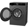 Hoover HGWD 4106B9GC-80 Washer Dryer, 10kg/6kg, 1400 Spin, Grey, D Rated