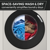 Hoover HGWD 4106B9GC-80 Washer Dryer, 10kg/6kg, 1400 Spin, Grey, D Rated