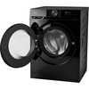 Hoover HGD 48SB8BC-80 Washing Machine, 8kg, 1400 Spin, Black, A Rated
