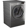 Hoover HLE C9DRGR-80 Condenser Tumble Dryer, 9kg, Grey, B Rated