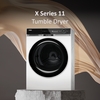 Haier HD90-A3Q397U1 Heat Pump Tumble Dryer, 9kg, White, A+++ Rated