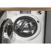 Haier HWDQ90B416FWB-UK Series 4 Integrated Washer Dryer, 9kg/5kg, 1600 Spin, White, A Rated