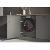 Haier HWDQ90B416FWBRUK Integrated Washer Dryer, 9kg/5kg, 1600 Spin, Grey, A Rated