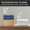 Hoover HBDS 4854DMS5-80 300 Pro Integrated Washer Dryer, 8kg/5kg, 1400 Spin, White, D Rated