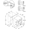 Haier HDB4 H7A2TBERX80 Series 6 Integrated Heat Pump Dryer, 7kg, Grey, A++ Rated