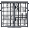 Haier XF 5C4M1X-80 Dishwasher, 15 Place Settings, Stainless Steel, C Rated