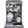 Hoover HFP 4C7E0A-80 Dishwasher, 14 Place Settings, Grey, C Rated