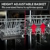Hoover HDIH 2T1047-80 Fully Integrated Slimline Dishwasher, 10 Place Settings, E Rated