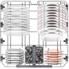Hoover HI5C6F0S-80 Fully Integrated Dishwasher, 15 Place Settings, C Rated