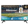 Hisense 32A4QTUK 32" DLED Smart Television, HD Ready, Black, F Rated