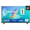 Hisense 32E5QTUK 32" QLED Smart Television, Full HD, Black, F Rated