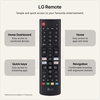 LG 32LB650B6LA.AEK 32" LED Smart Television, HD Ready, Black, E Rated