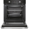 Hoover HO6 H3T1CTX Built-In Electric Single Oven with Pyrolytic Cleaning, Stainless Steel, A Rated