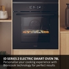 Haier H6 ID25G3YTB2 Built-In Electric Single Oven with Pyrolytic Cleaning, Black, A++ Rated