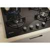 Candy CVW6BB 60cm 4 Burner Gas Hob, Black