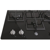 Hoover HVG6DK3B 60cm 4 Burner Gas Hob, Black