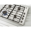 Hoover HHW6LK3X 60cm 4 Burner Gas Hob, Stainless Steel