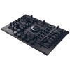 Haier HAVG75TBBP 75cm 5 Burner Gas Hob, Black