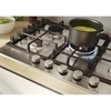 Hoover HGH75WC3X 75cm 5 Burner Gas Hob, Stainless Steel
