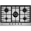Hoover HGH75WC3X 75cm 5 Burner Gas Hob