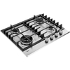 Hoover HHG6BF4C3X 60cm 4 Burner Gas Hob