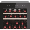 Haier HWS77GDAU1 Wine Cooler, Black, G Rated