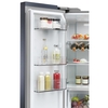 Haier HCR5919EHMB American Fridge Freezer, Black, E Rated,  Plumbed